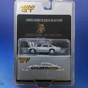 1/64 Mini GT James Bond Goldfinger Aston Martin DB5 MGT00900-007E - Picture 1 of 5