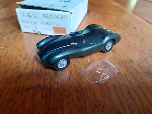 Rare V De C Replicas 1:43 White Metal Model 1953 Aston Martin DB3S Le Mans, MIB