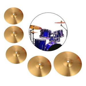Jazz Drum Crash Cymbal, Practice Cymbal, Brass Performance Beginner Drums