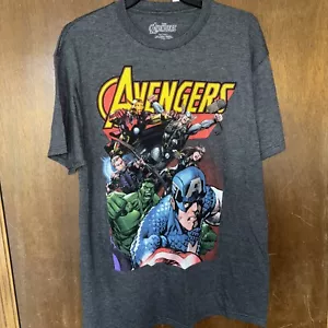 Marvel Avengers Cast T-shirt Hulk Thor New Large - Picture 1 of 3