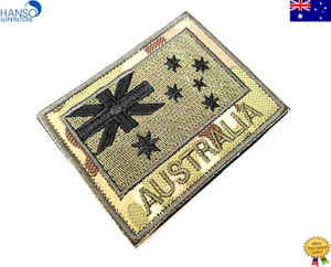 AUSTRALIA Cloth Patch Hook & Loop Military Combat Patch Flag New Zealand Canada - Picture 1 of 4