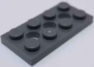 Lego 15x Gris Azulado Oscuro 2 x 4 Placa Agujeros Técnicos Modificados - Imagen 1 de 1