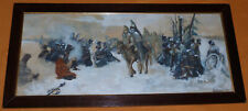Russlandfeldzug 1812 Militaria Gemälde 19.Jhd. Dragoner Husaren Soldaten France