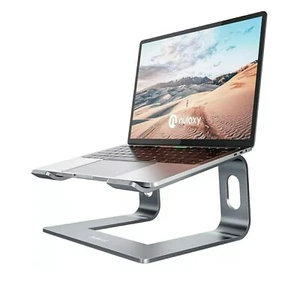 Nulaxy Laptop Stand Ergonomic Aluminum Laptop Mount Computer Stand for Desk - Picture 1 of 8