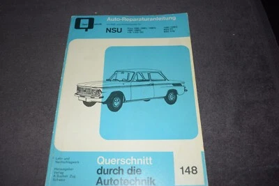 Reparaturanleitung Reparaturhandbuch NSU Prinz / Typ 110 / NSU 1200 erstklassig - Bild 1 von 4