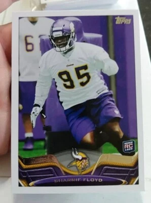 2013 Topp Sharrif Floyd Minnesota Vikings Football Card #257 RC - Image 1 of 4