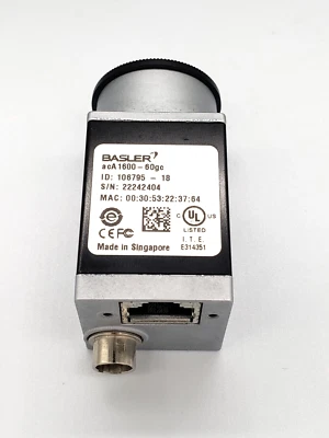 Basler acA1600 - 60gc 2MP 60FPS Industrial Camera EV76C570 acA1600-60gc Warranty - Image 1 of 4