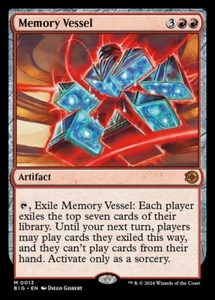 *MtG: 2x MEMORY VESSEL - Outlaws of Thunder Junction: The Big Score Mythic* - Bild 1 von 1