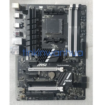 For MSI 970A SLI KRAIT EDITION 970 Motherboard Socket AM3+ DDR3 6×SATA3 ATX - Image 1 of 3