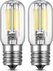 LED Microwave Light Bulbs under Hood 110V 4W, E17 Base LED Light Bulb Appliances - Picture 1 of 11