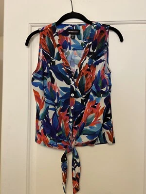 Top de mujer Fifteen Twenty talla XS babydoll sin mangas Y2K náutico Foto 1 de 4