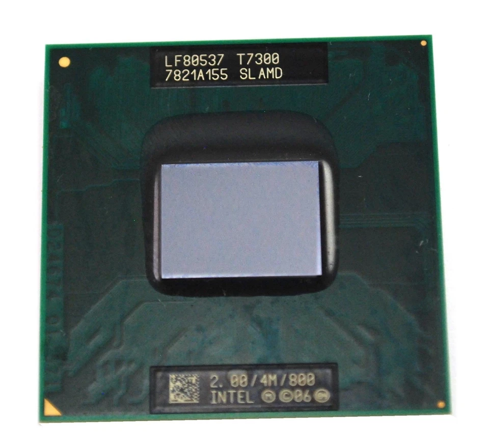 CPU Processor Intel Core Duo 2 T7300 2.00/4M/800 Slamd Dual 800mhz 2ghz Mobile - Image 1 of 1