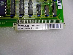 TRUTZSCHLER EFK 32 9 400-18.841.000 PLC MODULE TMS CIRCUIT BOARD CARD EFK32 - Bild 1 von 6