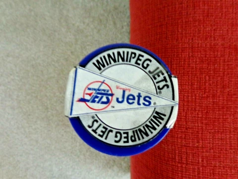 NHL Winnipeg Jets  Officially Licensed Wall Art Super Pennant 20" x 49" RARE ! Cover