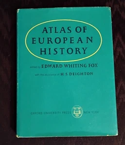 Atlas of European History by Fox Oxford University Press, Inc.  1957 - Picture 1 of 6