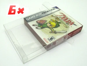 6x NINTENDO GAME BOY ADVANCE GAME BOX - PROTECTIVE BOX PROTECTOR SLEEVE CASE - Picture 1 of 7