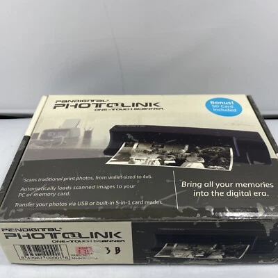 Escáner de fotos Pandigital Photolink One Touch con tarjeta SD adicional modelo PANSCN01 Foto 1 de 4