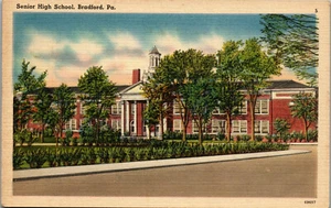 Senior High School Bradford PA Vintage Postcard BB1 - Picture 1 of 2