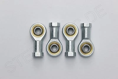 4x M6 Uniballgelenk Gelenkkopf Gelenklager Kugelgelenk M 6 innen Neu ! CB04 - Bild 1 von 2