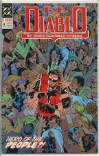 El Diablo 1989 series # 8 very fine comic book
