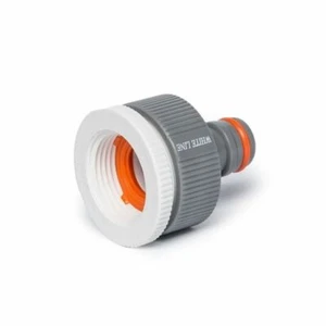 Plastic Garden Tap Connector Reducer 3/4" - 1" Water Hose Pipe Adaptor WL-2199 - Picture 1 of 1
