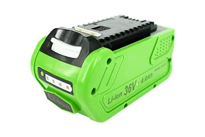 Batteria 36 V 4 Ah per Greenworks G40LM35K2X, G40LM41,G40LM41K2,G40B4, G40B6,YTB407 - Foto 1 di 4