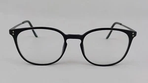 Zenni montatura per occhiali da vista unisex nero opaco tondo bordo intero 47 16 130 mm - Foto 1 di 11