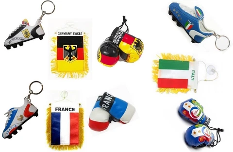 Boxing Country Flag Hanging Souvenirs & Accessories Sets Cover