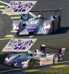 Decals Audi R8 LMP Le Mans 2004 8 88 1:32 1:24 1:43 1:18 slot calcas - Picture 1 of 3