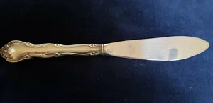 Gorham Sterlingsilber Rose Diadem Muster Master Buttermesser 6 7/8" - Bild 1 von 2