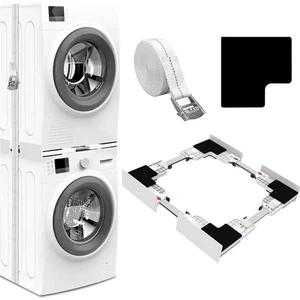 NIUXX Universal Verbindungsrahmen Set für Waschmaschine und Trockner, - Picture 1 of 7
