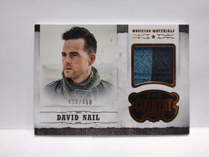 2014 Panini Country Music Musician Materials 144/450 David Nail #M-DN - Imagen 1 de 2