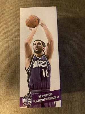 Peja Stojakovic Bobblehead 3 point Sacramento King NIB - Image 1 of 4