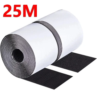Sticker Scratch Tapes Self-adhesive Hook and Loop Fastener Double Sided Straps - Image 1 of 4