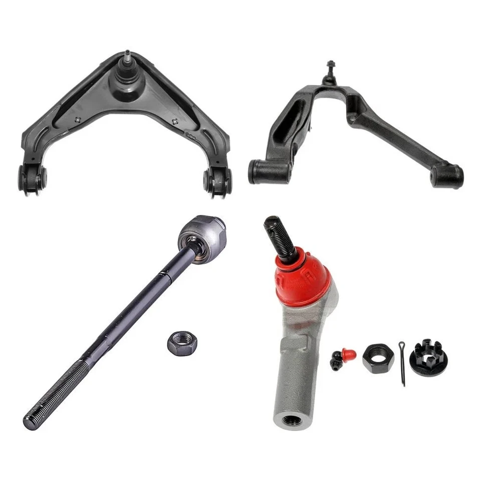 For Chevy Silverado 1500 HD 01-06 Control Arm with Ball Joint and Tie Rod End - Imagem 1 de 1