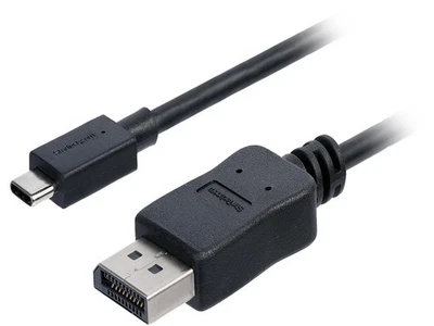 StarTech.com CDP2DPMM6B 6 ft. Black USB-C to DisplayPort Adapter Cable - 4K at - Image 1 of 3