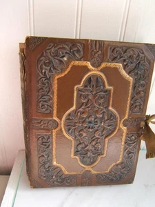 VINTAGE LIEBERMANN TRUNK CO. VICTORIAN PERSONAL PORTFOLIO FILE - Imagen 1 de 12