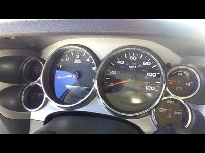 Medidor de velocímetro usado se adapta a: Chevrolet Silverado 2500 2012 camioneta clúster MPH Estados Unidos Foto 1 de 4