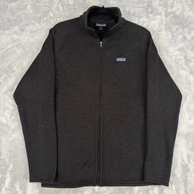 Chaqueta Suéter Patagonia Polar Cremallera Completa Negra Para Mujer XL Calce Ajustado Foto 1 de 4