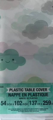 Sunshine baby shower plastic tablecover  - Image 1 of 3