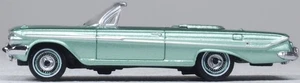 NEUERSCHEINUNG Oxford Diecast Fahrzeug HO 1/87 1961 Chevy Impala Cabrio grün - Bild 1 von 5