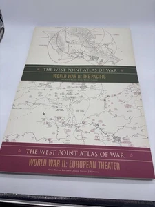 Lot of 2-The West Point Atlas of War: The Civil War-World War 2 Pacific Europe - Picture 1 of 9
