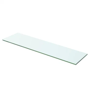 Shelf Panel Glass Clear 60x12 cm vidaXL - image 1 of 3