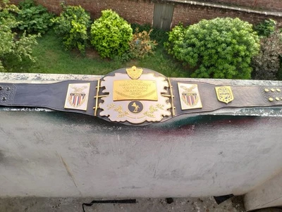 Cinturón de título del Campeonato Mundial Peso Pesado AWA Foto 1 de 3