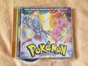 Pokemon the First Movie Music Disc CD with Poster & Case Tested & Working  - Picture 1 of 5