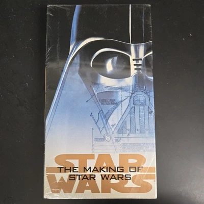 🚀 The Making of Star Wars FACTORY SEALED VHS Tape 1995 Lucas film  NEW PROMO - Image 1 of 4