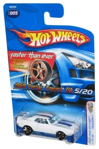 Hot Wheels 2005 First Editions 5/20 Realistix White 1969 Pontiac Firebird T/A To - Picture 1 of 1