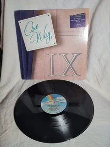 One Way – One Way IX Vinyl LP Album - Don't Think About It Al Hudson PROMO COPY - Picture 1 of 4