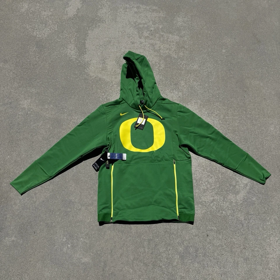 Nike Oregon Ducks Therma On Field Sideline Player Issue Hoodie Size small
