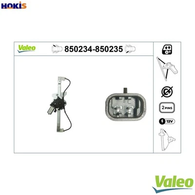 WINDOW REGULATOR 850234 FOR VOLVO S80 S60 XC70/Cross/Country V70/II 2.0L 5cyl - Image 1 of 4